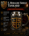 MEDIEVAL KNIGHT MUGS — CHOOSE YOUR LEGEND