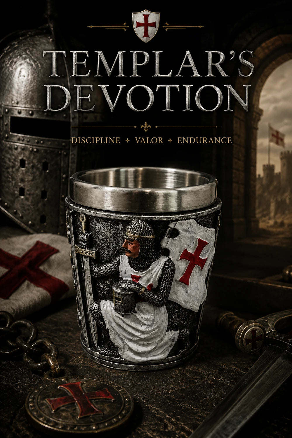 MEDIEVAL SHOT GLASSES — CHOOSE YOUR LEGEND