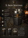 MEDIEVAL SHOT GLASSES — CHOOSE YOUR LEGEND
