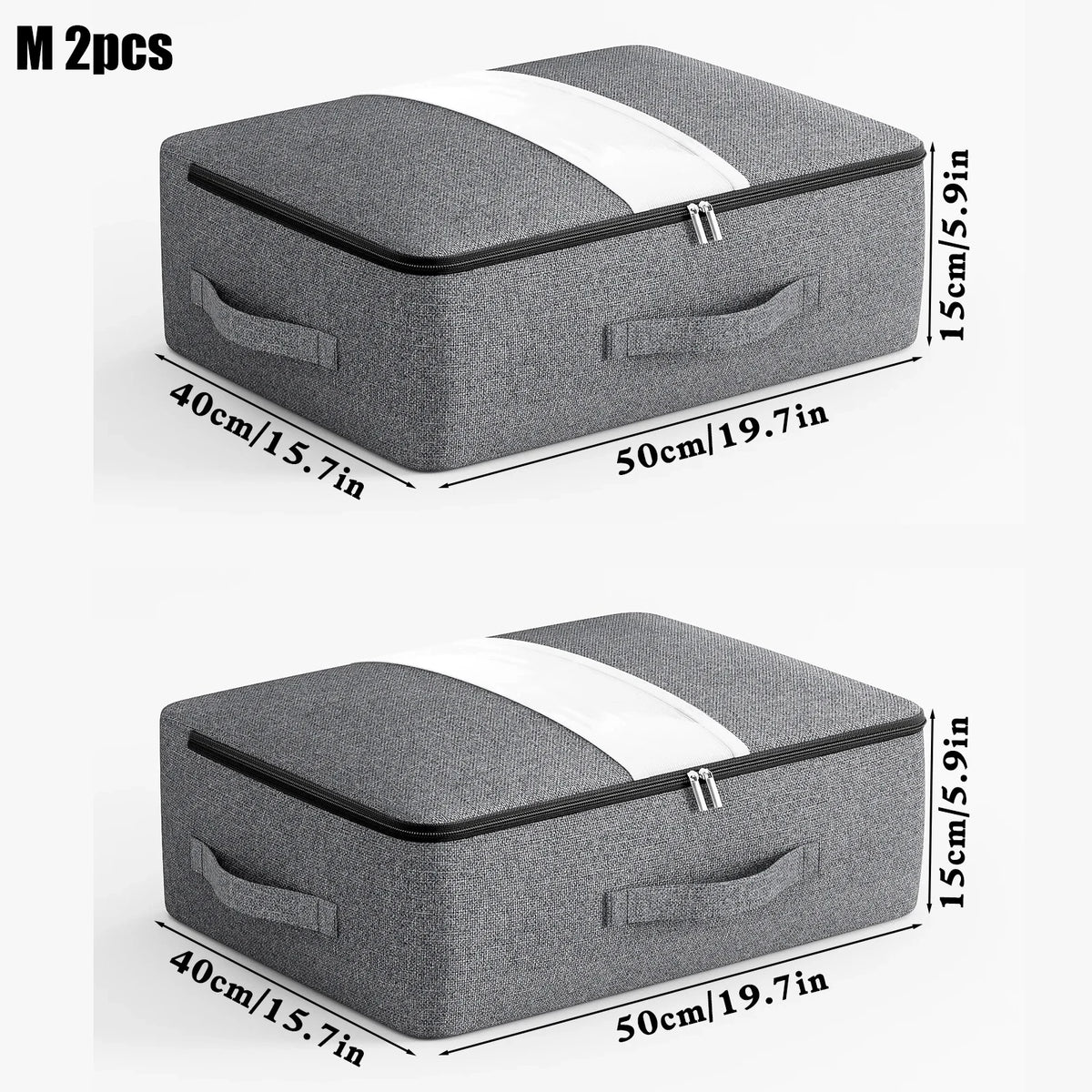 Organizador Bajo Cama MaxSpace™ – Almacenamiento Extra sin Ocupar Espacio
